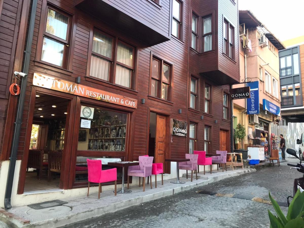 Qonaq Hotel & Suites Istanbul Exteriör bild